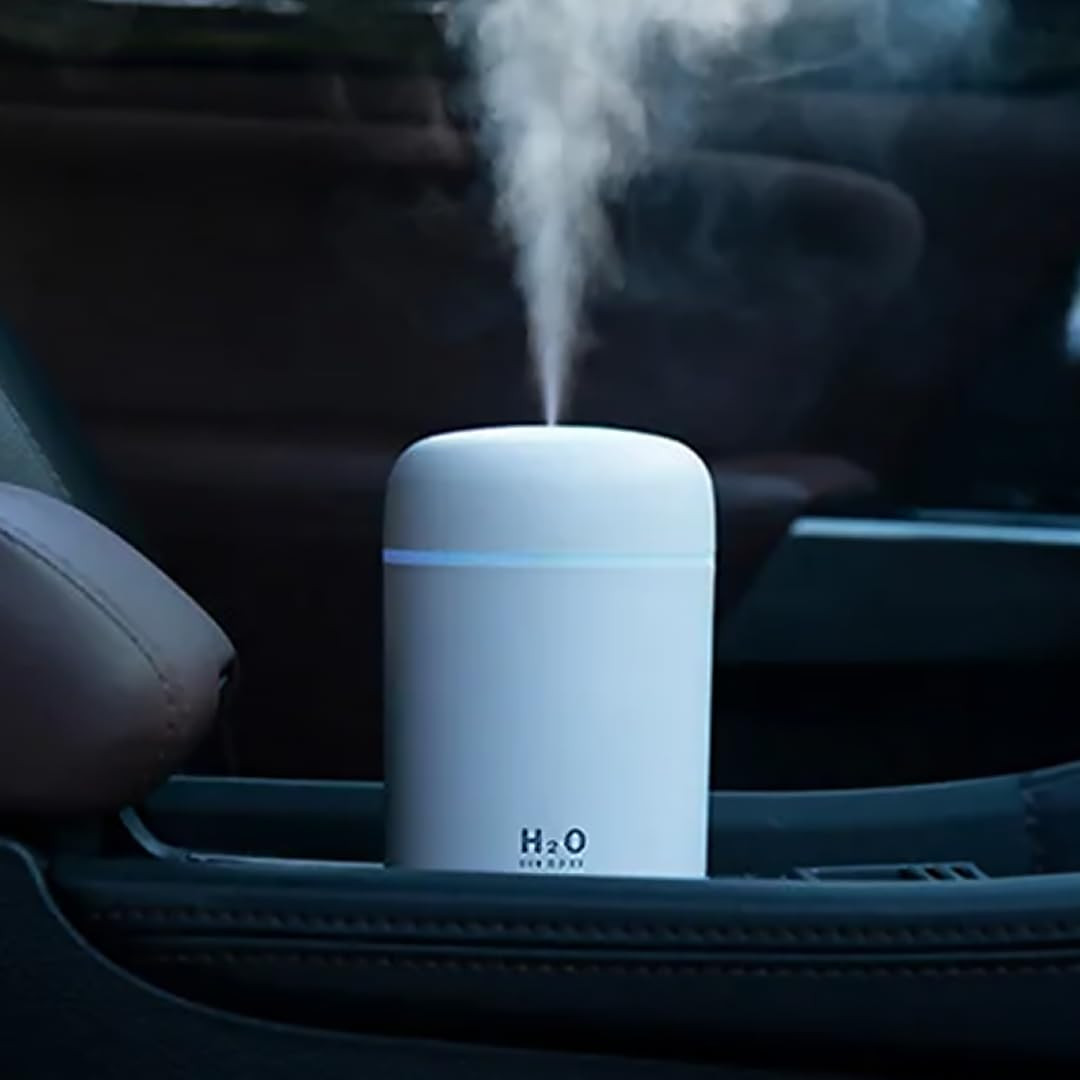 Ultrasonic Mini Air Humidifier 200ML Aroma Essential Oil Diffuser For Home Car